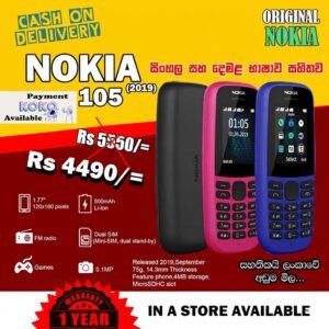 Nokia 105 (2019) sinhala/Tamil Dual sim Vietnam