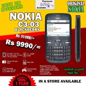 Nokia C3 - 03 Classic(Blackberry Model)