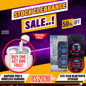 Airpod pro 6 earbud , KTX 1588 Speaker