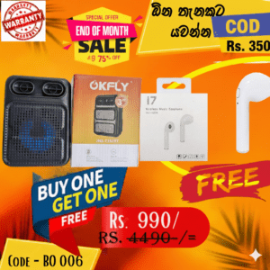 OkFly Bluetooth speaker  , I7 True EarBud