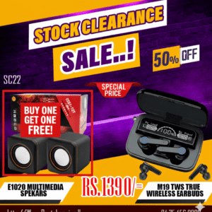 E1020  Speaker , M19 EarBud